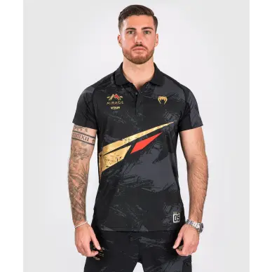 Polo Venum X Mirage Negro/Oro - 6