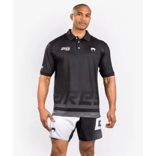 Polo Dry Tech Venum X Ares Negro