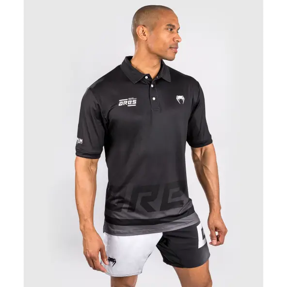 Polo Dry Tech Venum X Ares Negro