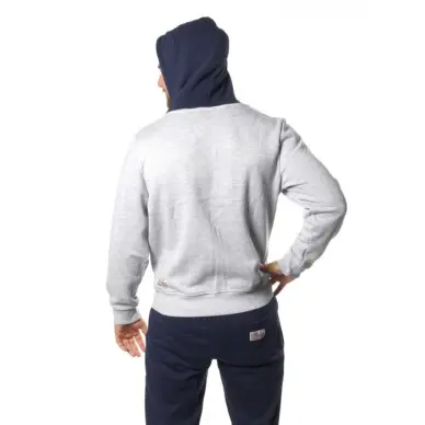 Sudadera Leone con Cremallera Gris - 2