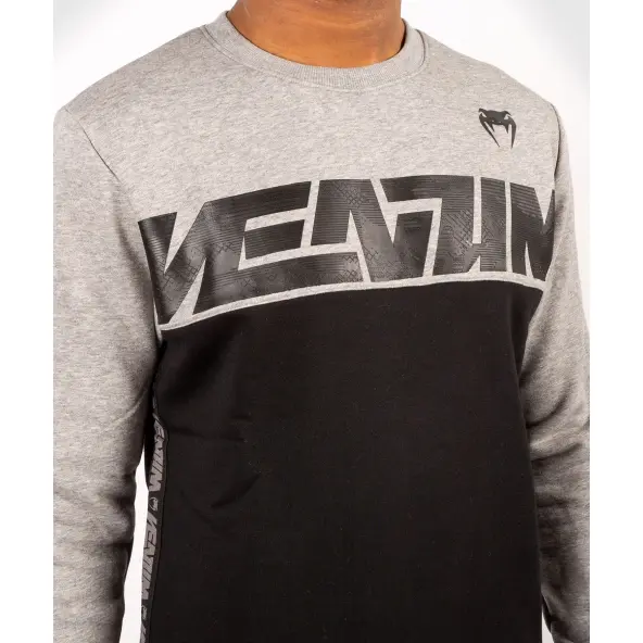 Sudadera Venum Connect negro/gris jaspeado