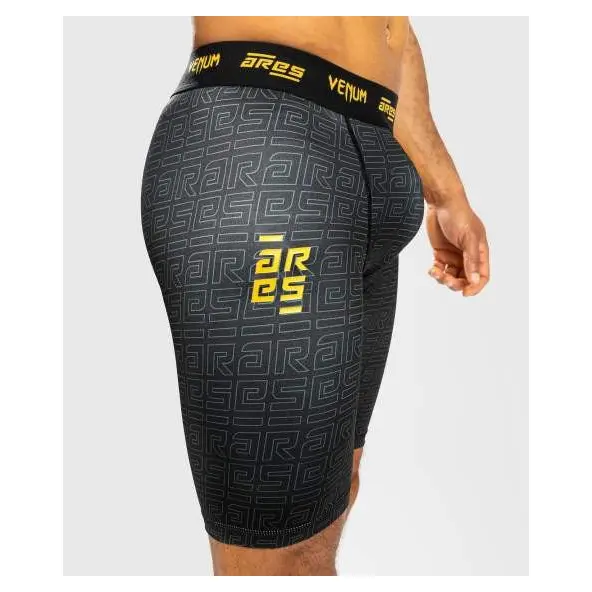 Short de Compresión Vale Tudo Venum X Ares 2.0 - Negro/Oro