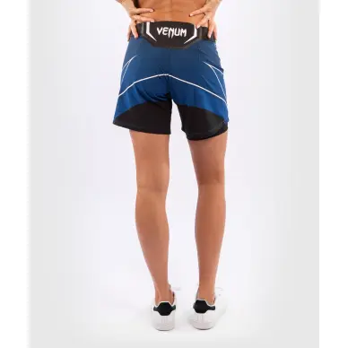 Short de Mujer MMA VENUM UFC Authentic Fight Night Corte Largo AZUL