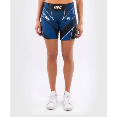 Short de Mujer MMA VENUM UFC Authentic Fight Night Corte Largo AZUL - 4