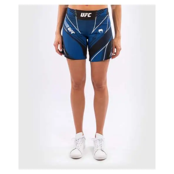 Short de Mujer MMA VENUM UFC Authentic Fight Night Corte Largo AZUL
