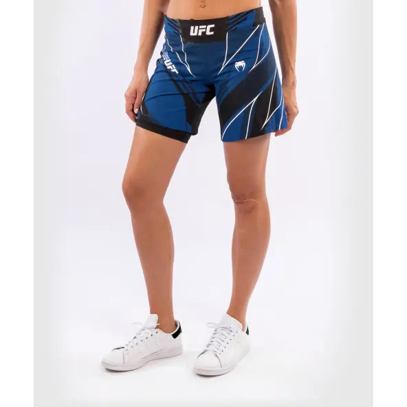 Short de Mujer MMA VENUM UFC Authentic Fight Night Corte Largo AZUL