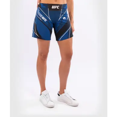 Short de Mujer MMA VENUM UFC Authentic Fight Night Corte Largo AZUL - 6