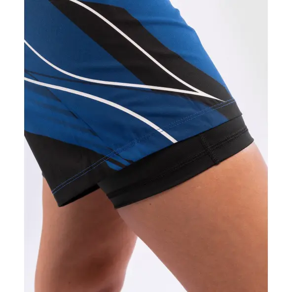 Short de Mujer MMA VENUM UFC Authentic Fight Night Corte Largo AZUL
