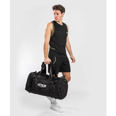 Bolsa de deporte Venum Trainer Lite Negro/Negro Camo - 1