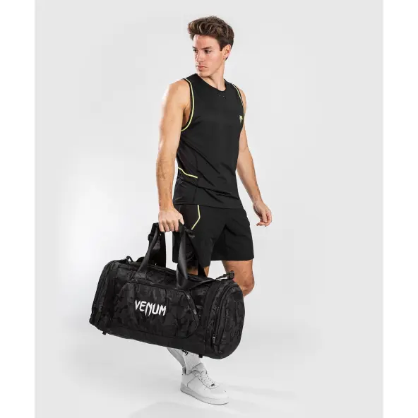 Bolsa de deporte Venum Trainer Lite Negro/Negro Camo