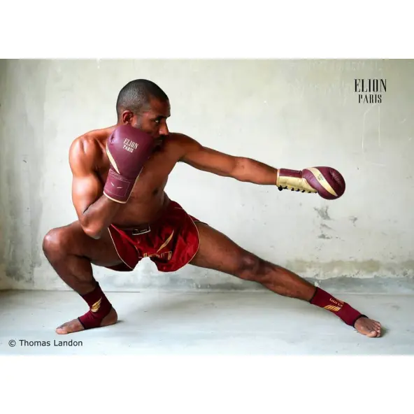 Guantes de boxeo Elion Elegante 100% cuero