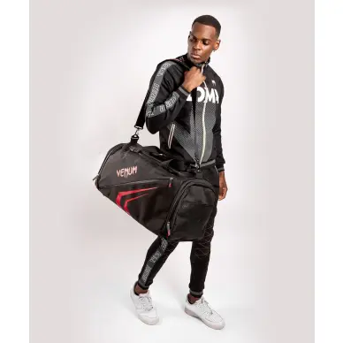 Bolsa de Deporte Venum Trainer Lite Negro/Rojo - 4