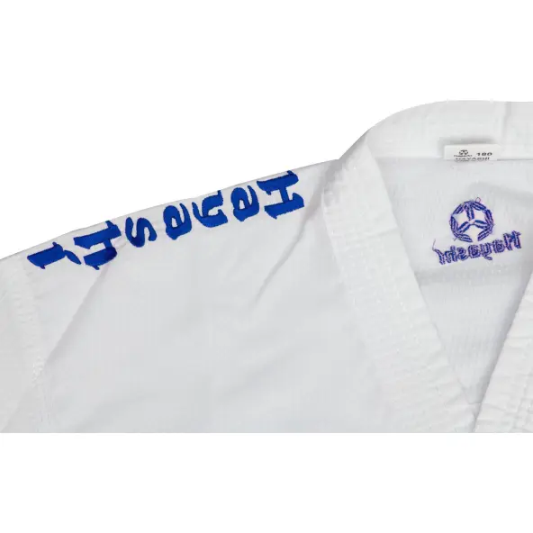 Kimono Karate Hayashi Kumite Premium con logo bordado