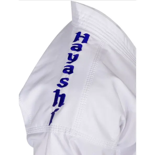 Kimono Karate Hayashi Kumite Premium con logo bordado