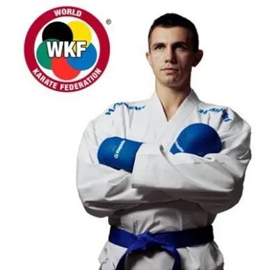 Kimono Karate Hayashi Kumite Premium con logo bordado - 3