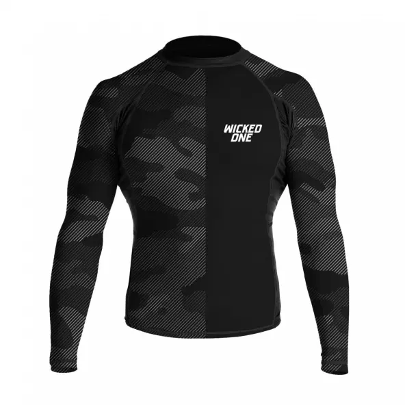 Rashguard WickedOne Camo Negro