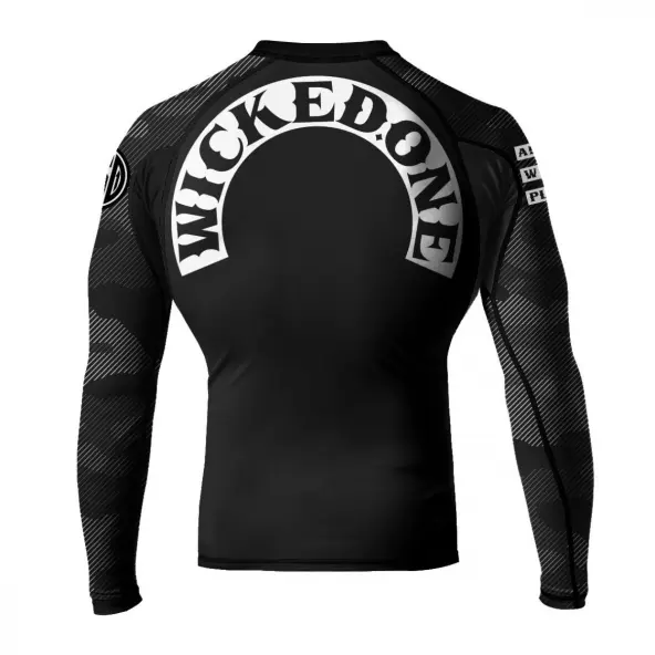 Rashguard WickedOne Rowdy Negro