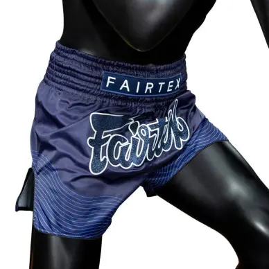 Short Boxeo Tailandés Fairtex BS1930 Azul Océano