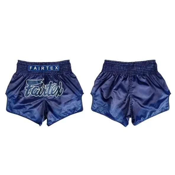 Short Boxeo Tailandés Fairtex BS1930 Azul Océano