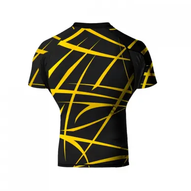 Rashguard WickedOne Claws negro y amarillo - 2