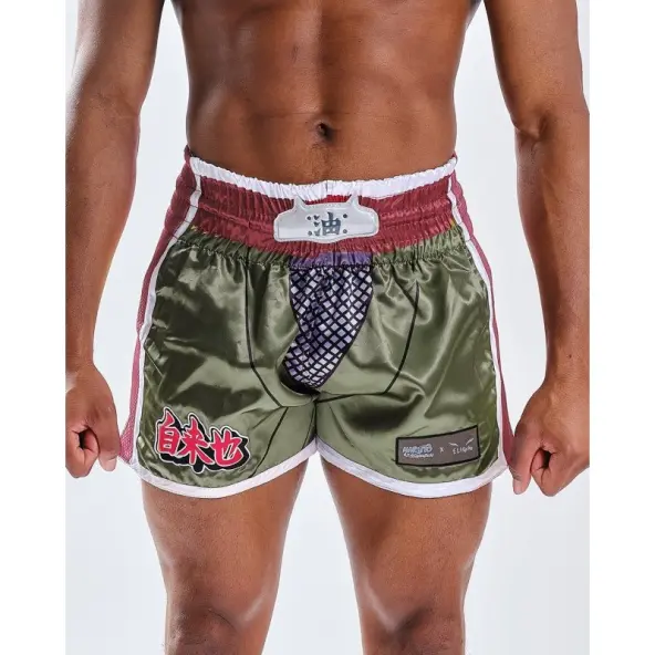 Short boxeo tailandés Naruto x Elion Jiraya Kaki