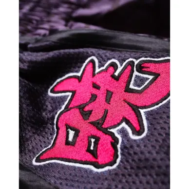 Short boxeo tailandés Naruto x Elion Akatsuki Negro/Rojo