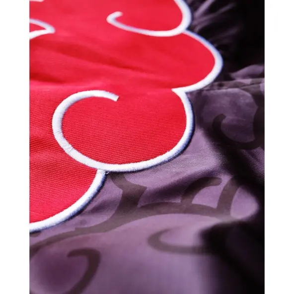 Short boxeo tailandés Naruto x Elion Akatsuki Negro/Rojo