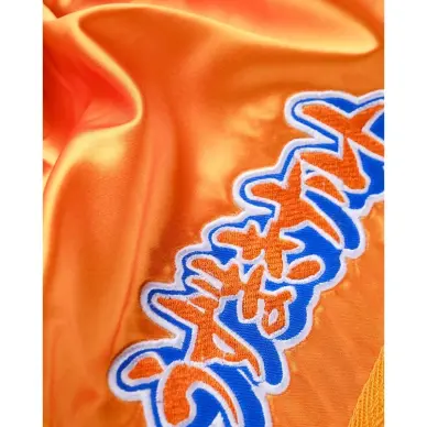 Short boxeo tailandés Naruto x Elion Negro/Naranja