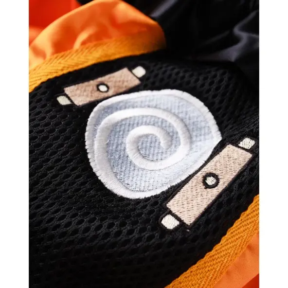 Short boxeo tailandés Naruto x Elion Negro/Naranja