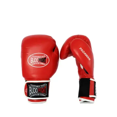 Guantes de kárate de contacto rojos - 2