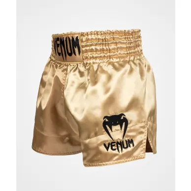 Short Boxeo Tailandés Venum Classic Oro/Negro