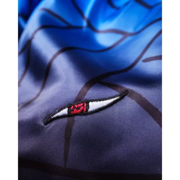 Short boxeo tailandés Naruto x Elion Sasuke Azul