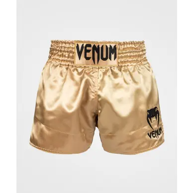 Short Boxeo Tailandés Venum Classic Oro/Negro - 3