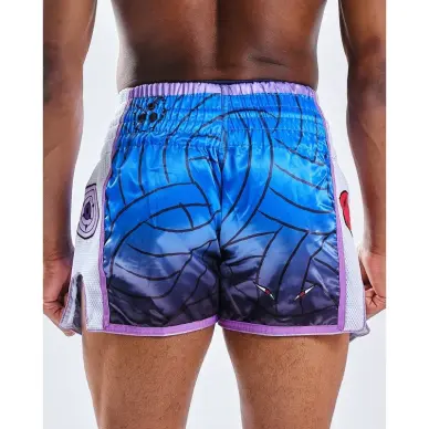 Short boxeo tailandés Naruto x Elion Sasuke Azul - 5