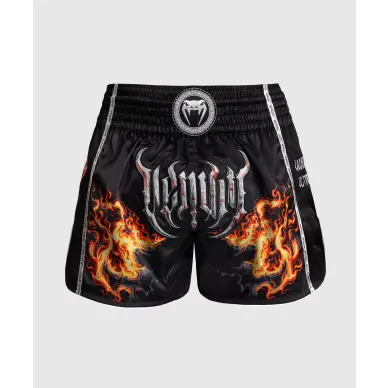 Short de boxeo tailandés WickedOne Camo Khaki - 1