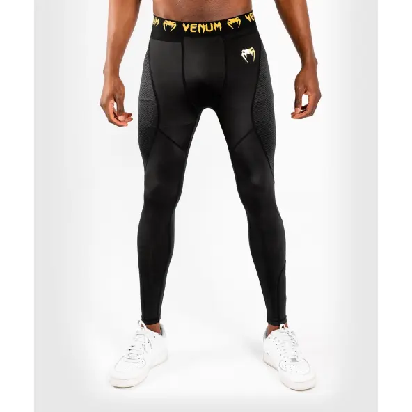 Spats Venum G-Fit - Negro/Oro