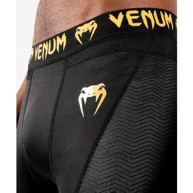 Spats Venum G-Fit - Negro/Oro - 7