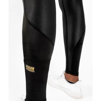 Spats Venum G-Fit - Negro/Oro - 8