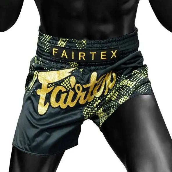 Short Boxeo Tailandés Fairtex BS1931 Heart of Gold