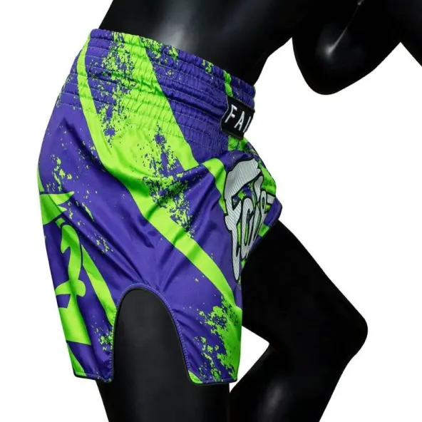 Short boxeo tailandés Fairtex BS1928 Street King Azul/Verde
