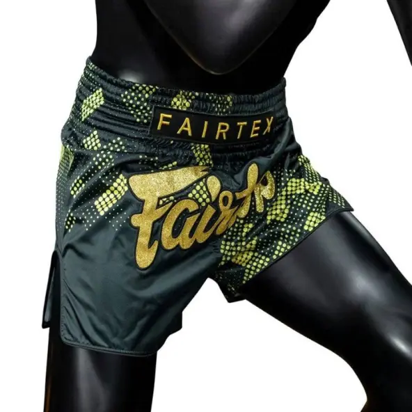 Short Boxeo Tailandés Fairtex BS1931 Heart of Gold