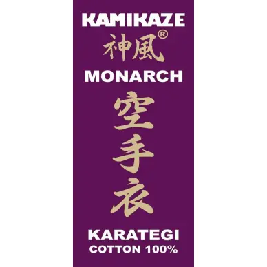 Kimono Karate Kamikaze Monarch corte kata - 6