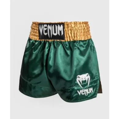 Short boxeo tailandés Venum Classic Verde - 5