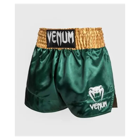 Short boxeo tailandés Venum Classic Verde