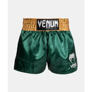 Short boxeo tailandés Venum Classic Verde - 6