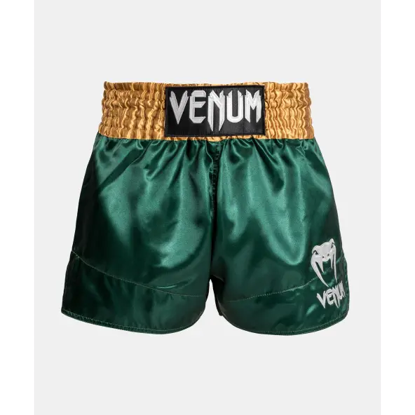 Short boxeo tailandés Venum Classic Verde