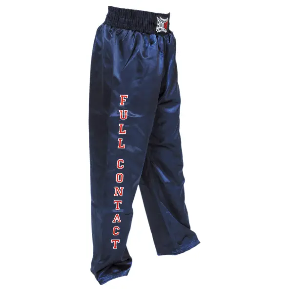 Pantalón Full Contact Azul marcaje FC