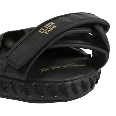 Manoplas de boxeo Elion 100% cuero talla S - 3