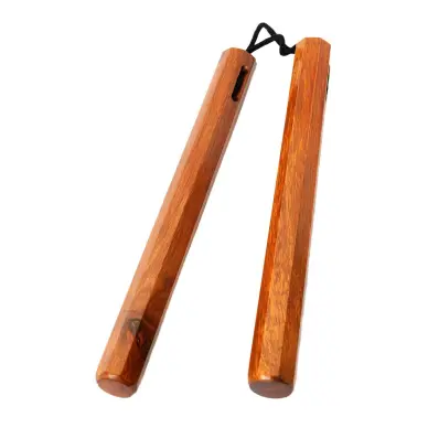 Nunchaku de Cuerda de Madera Octogonal