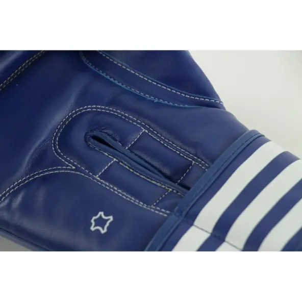 Guantes de karate contacto cuero Adidas Ultima Azul